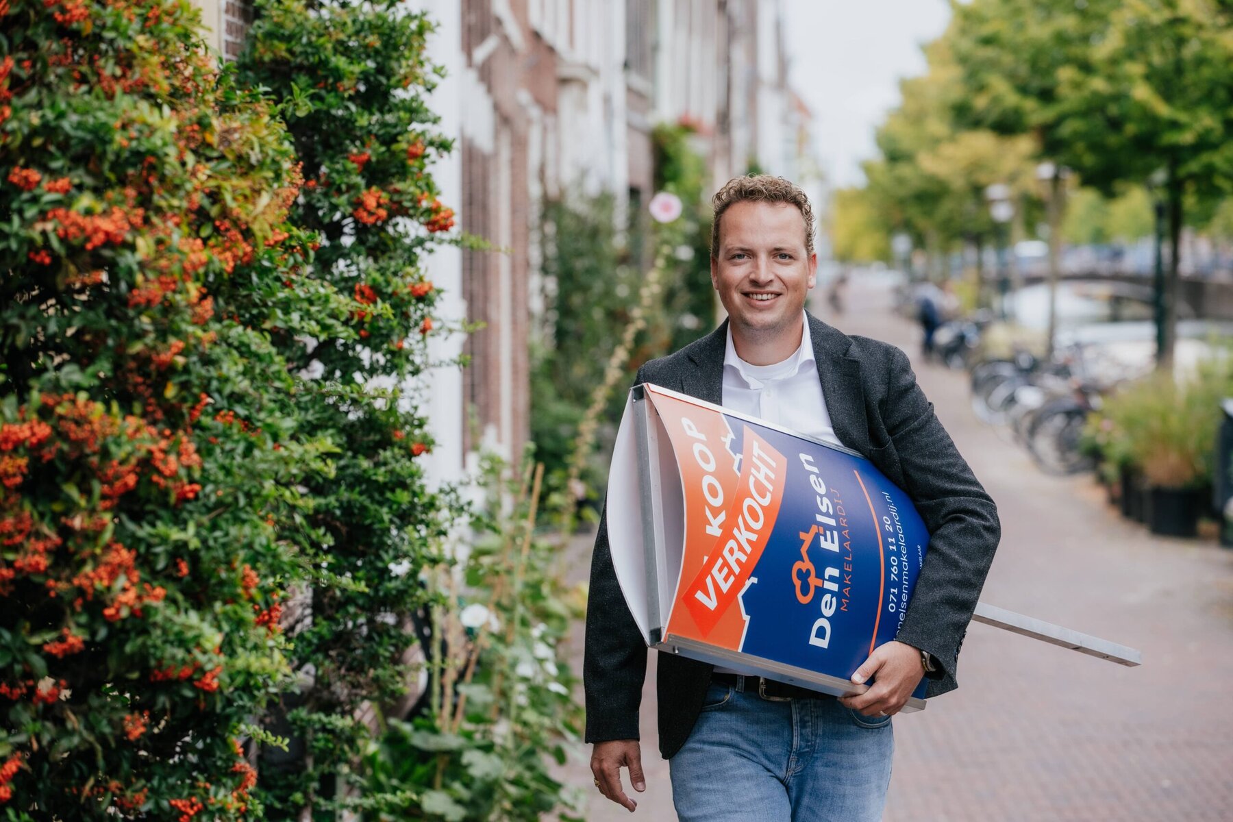 Portret Martijn den Elsen – ervaren aankoopmakelaar in Oegstgeest
